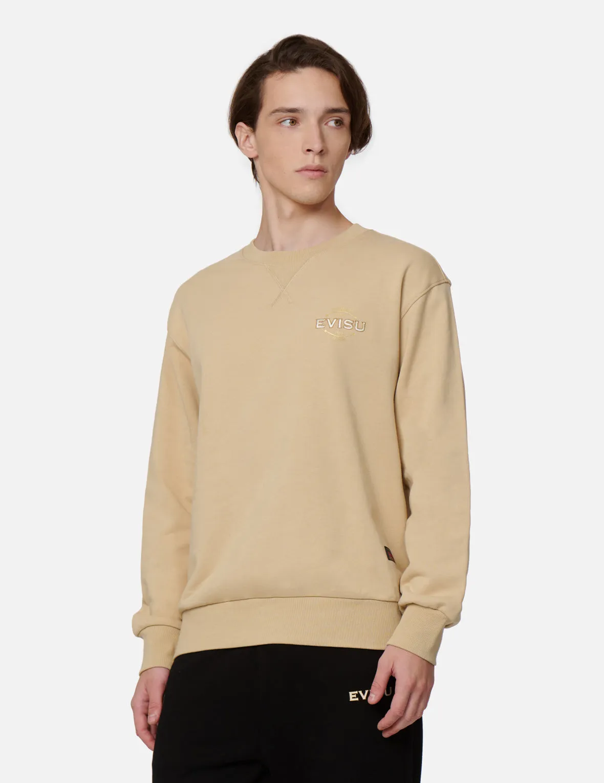 2-Layer Hand-brush Daicock Sweatshirt