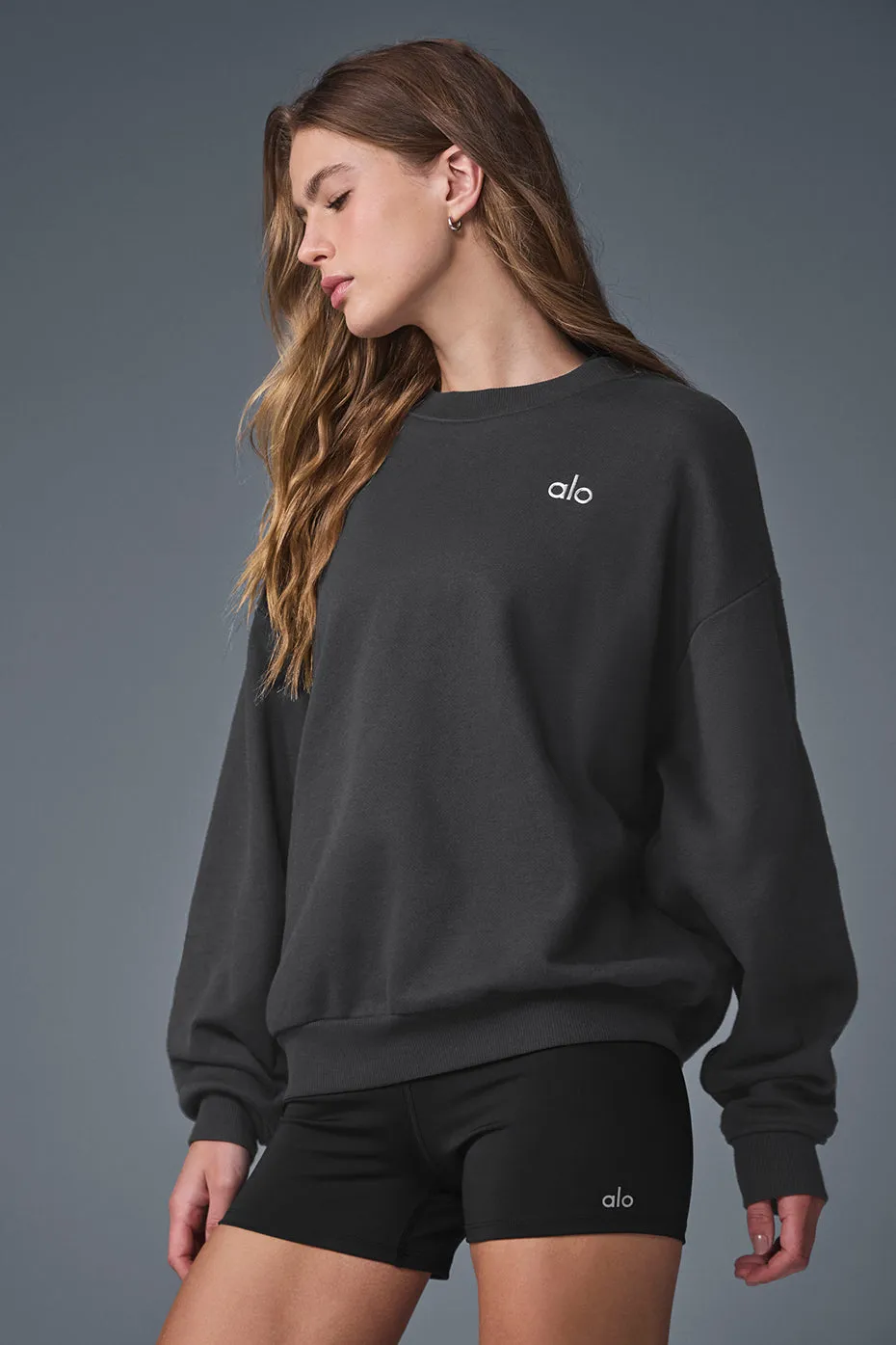 Accolade Crew Neck Pullover - Anthracite