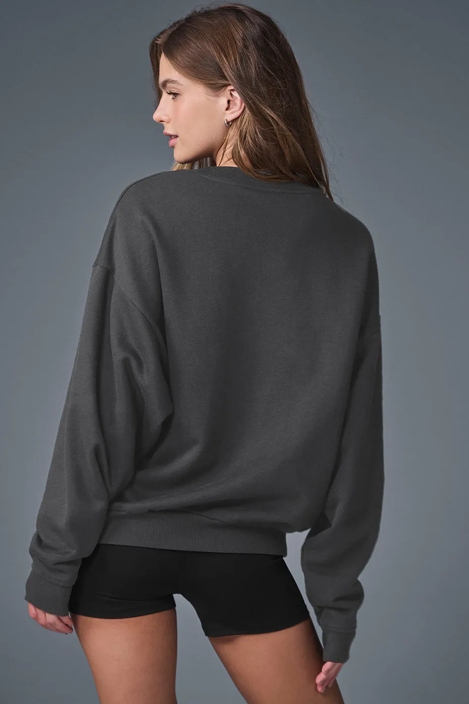 Accolade Crew Neck Pullover - Anthracite