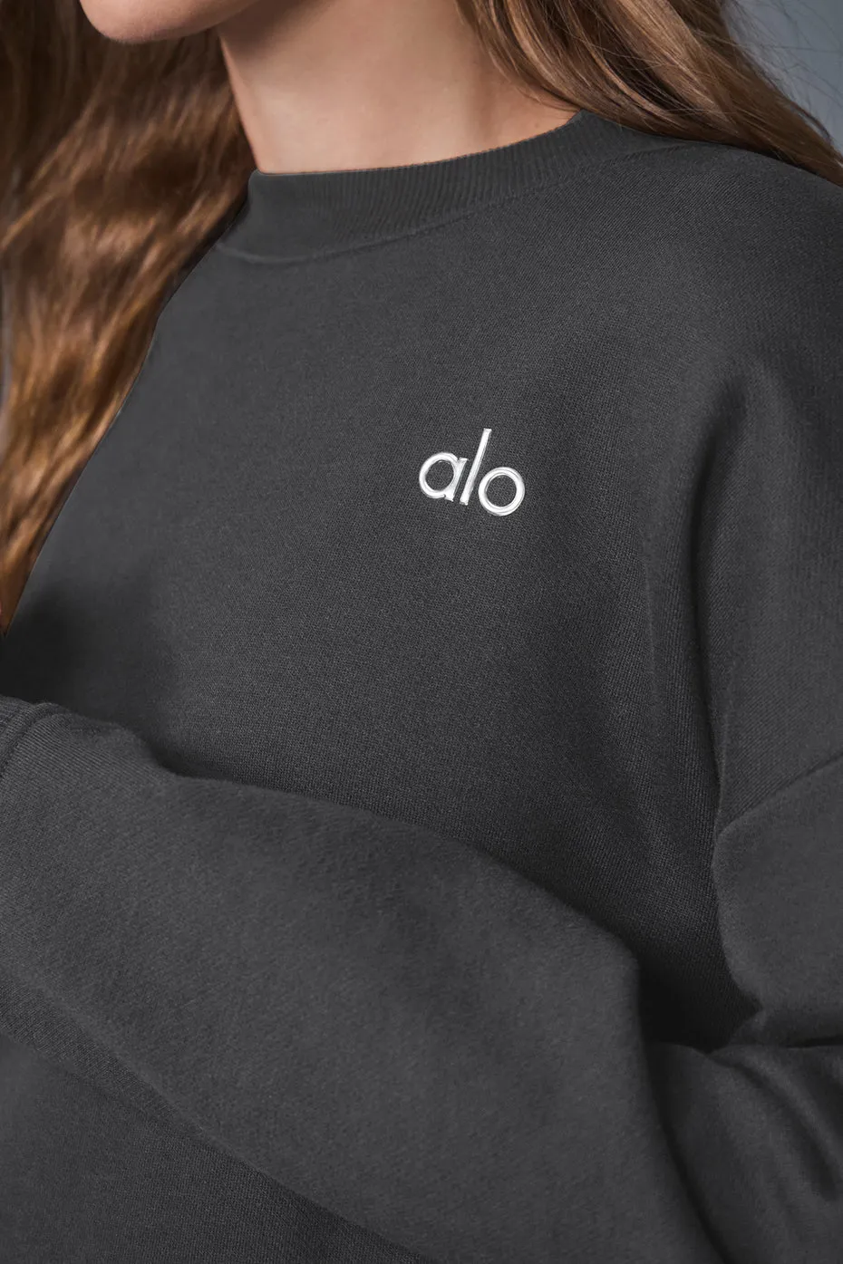 Accolade Crew Neck Pullover - Anthracite