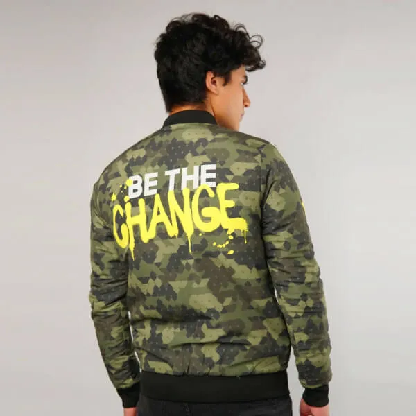 Be The Change Bomber Jacket