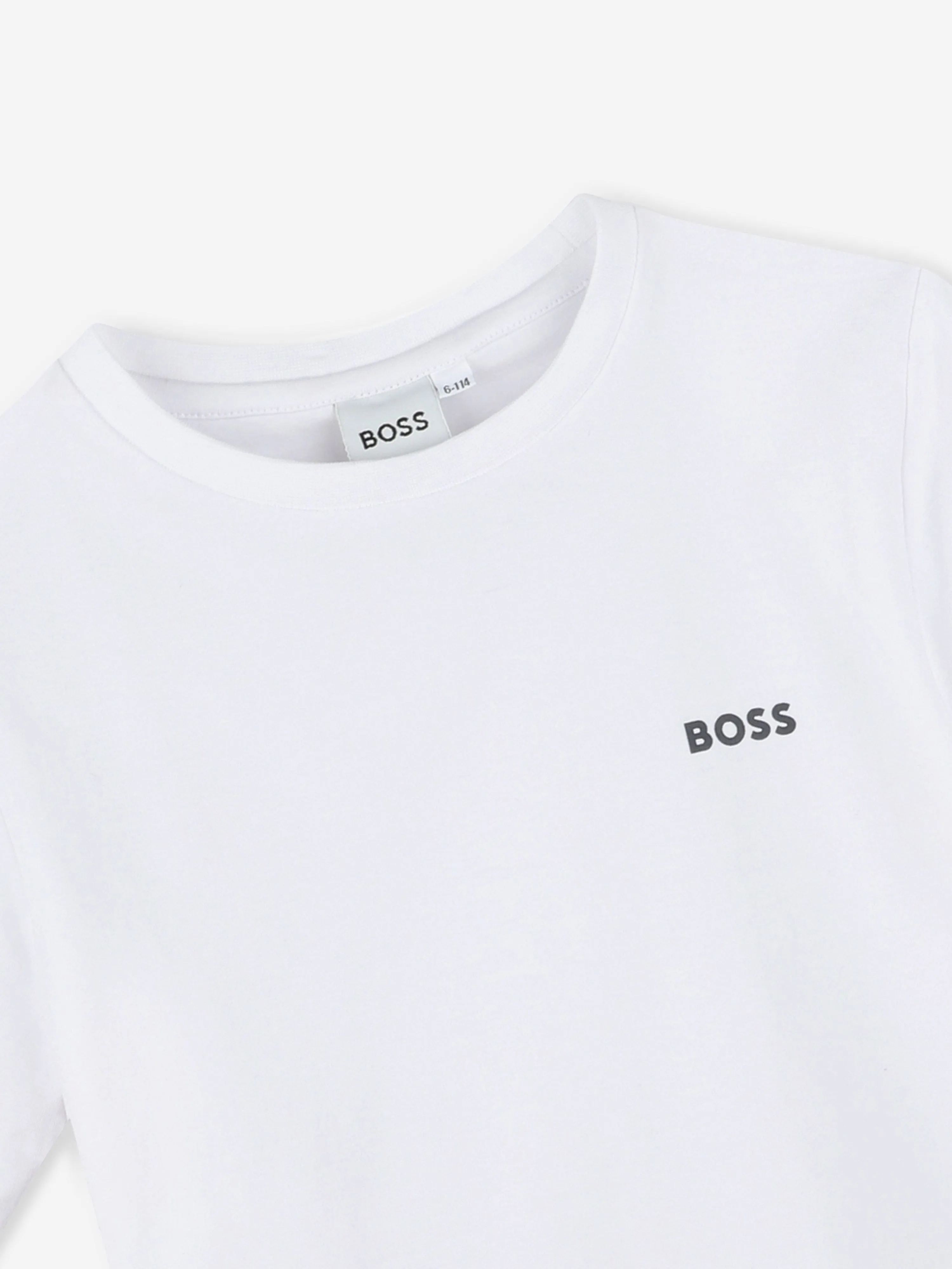 BOSS Boys Set Of 2 T-Shirts in Navy