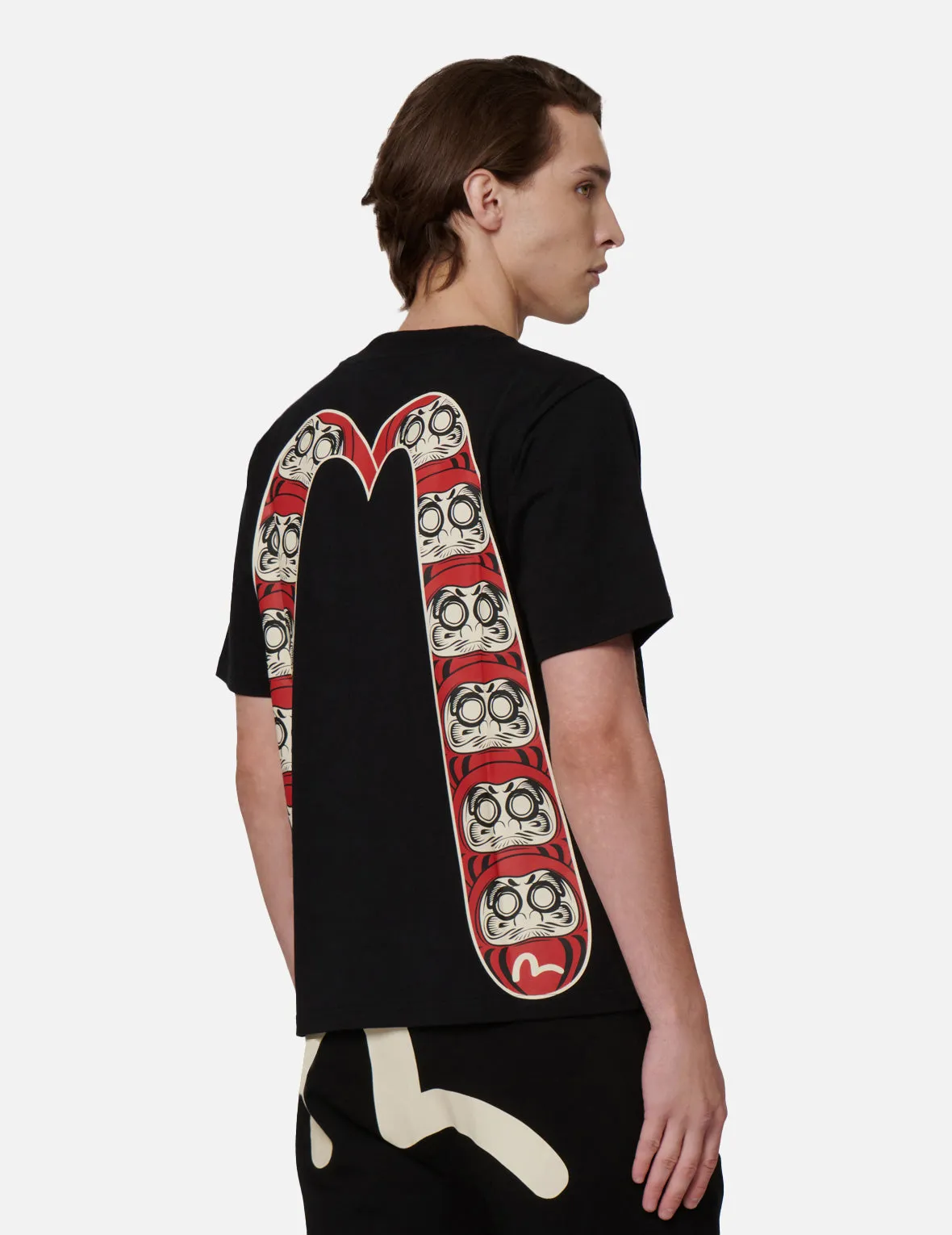 Daruma Daicock Print T-Shirt