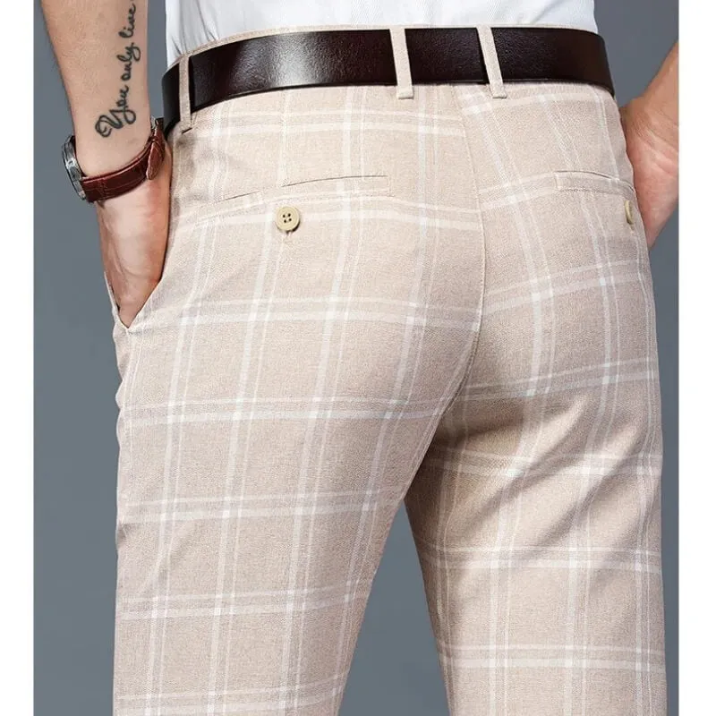 Don Draper Plaid Trousers