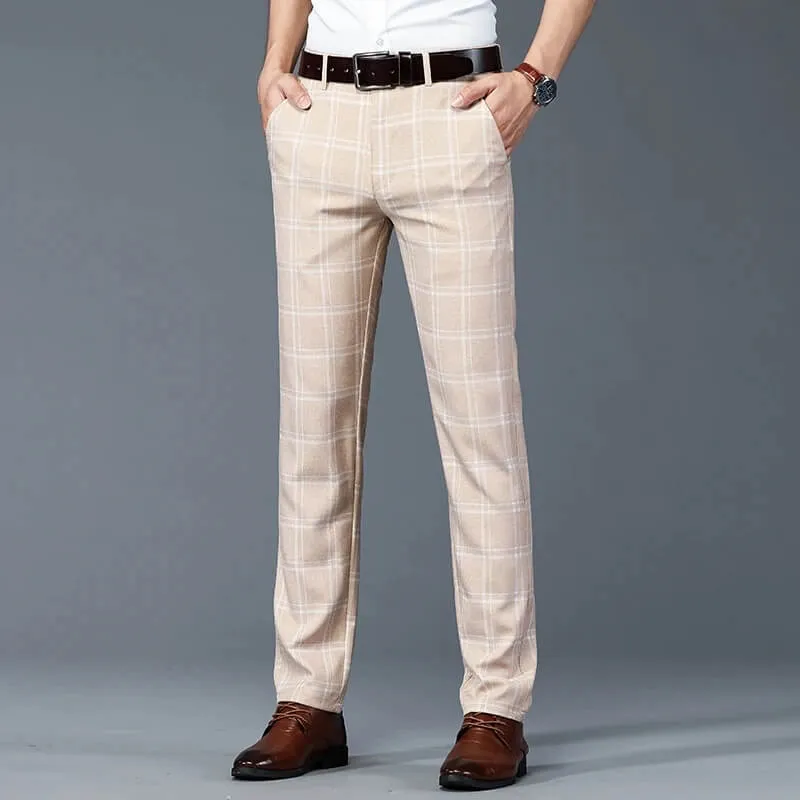 Don Draper Plaid Trousers