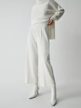 Effortless Wide Graceful Leg Culotte Pants