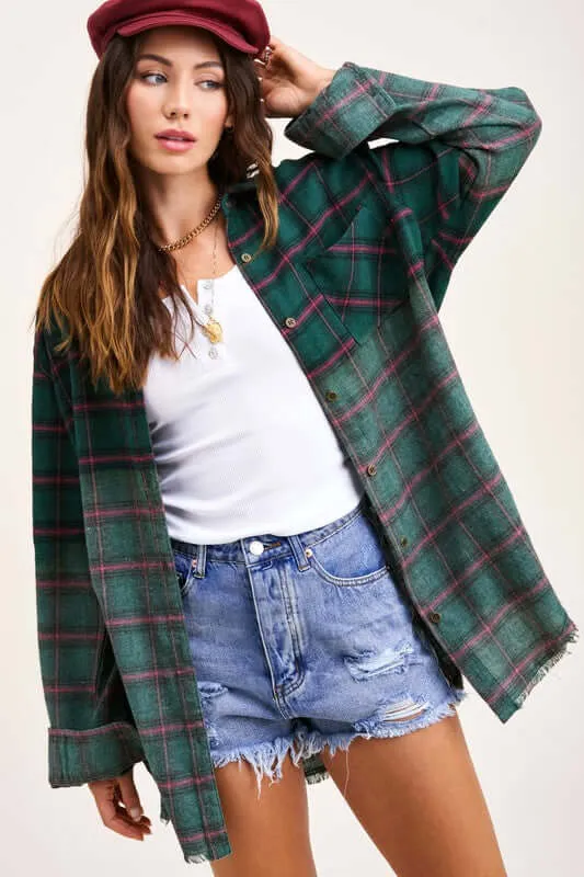 Kayla Plaid Shirt