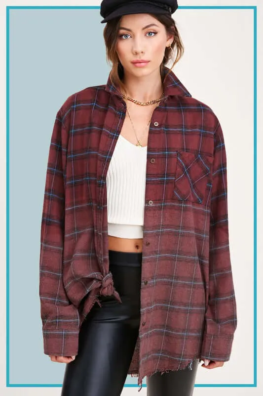 Kayla Plaid Shirt