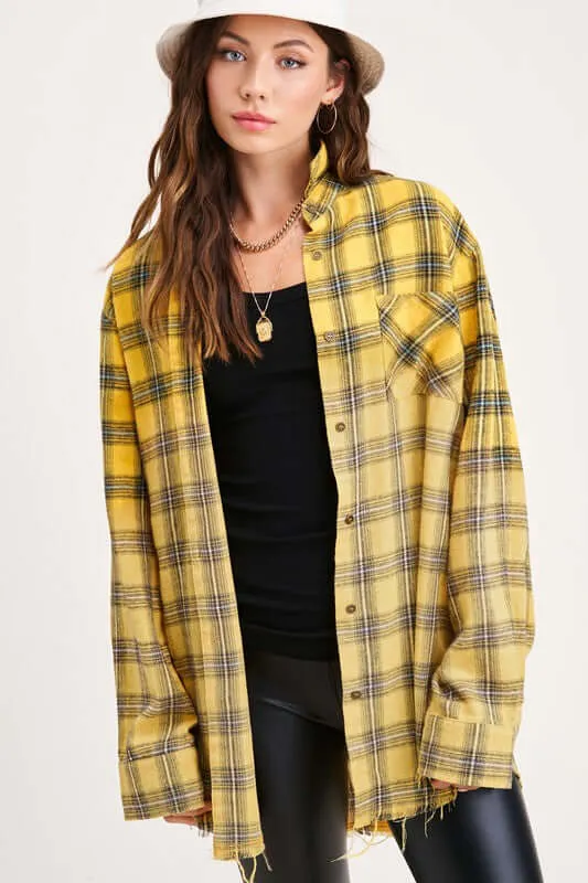 Kayla Plaid Shirt