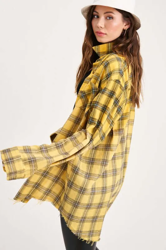 Kayla Plaid Shirt