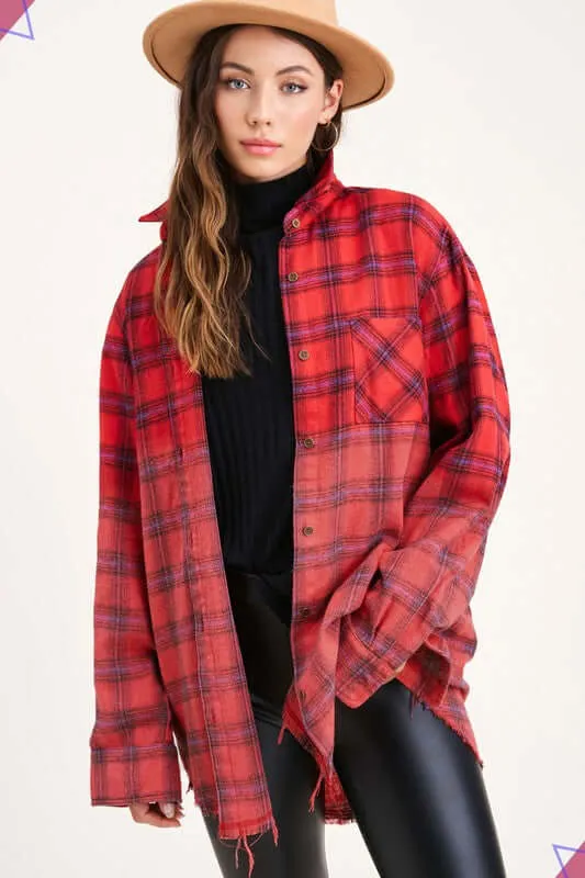 Kayla Plaid Shirt