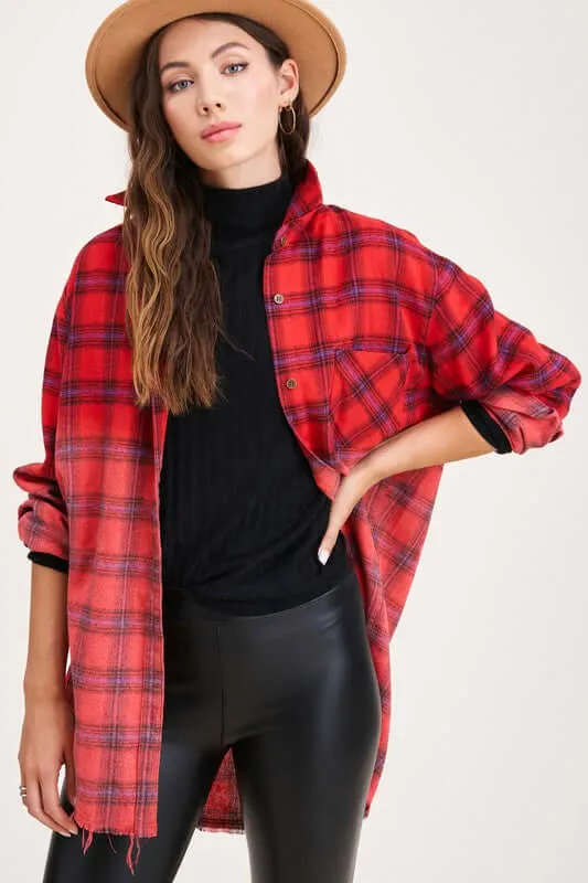 Kayla Plaid Shirt