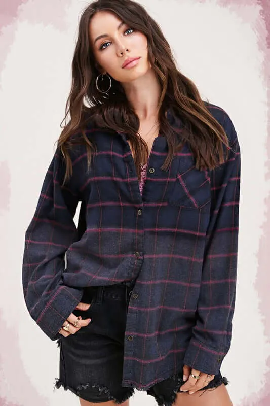 Kayla Plaid Shirt