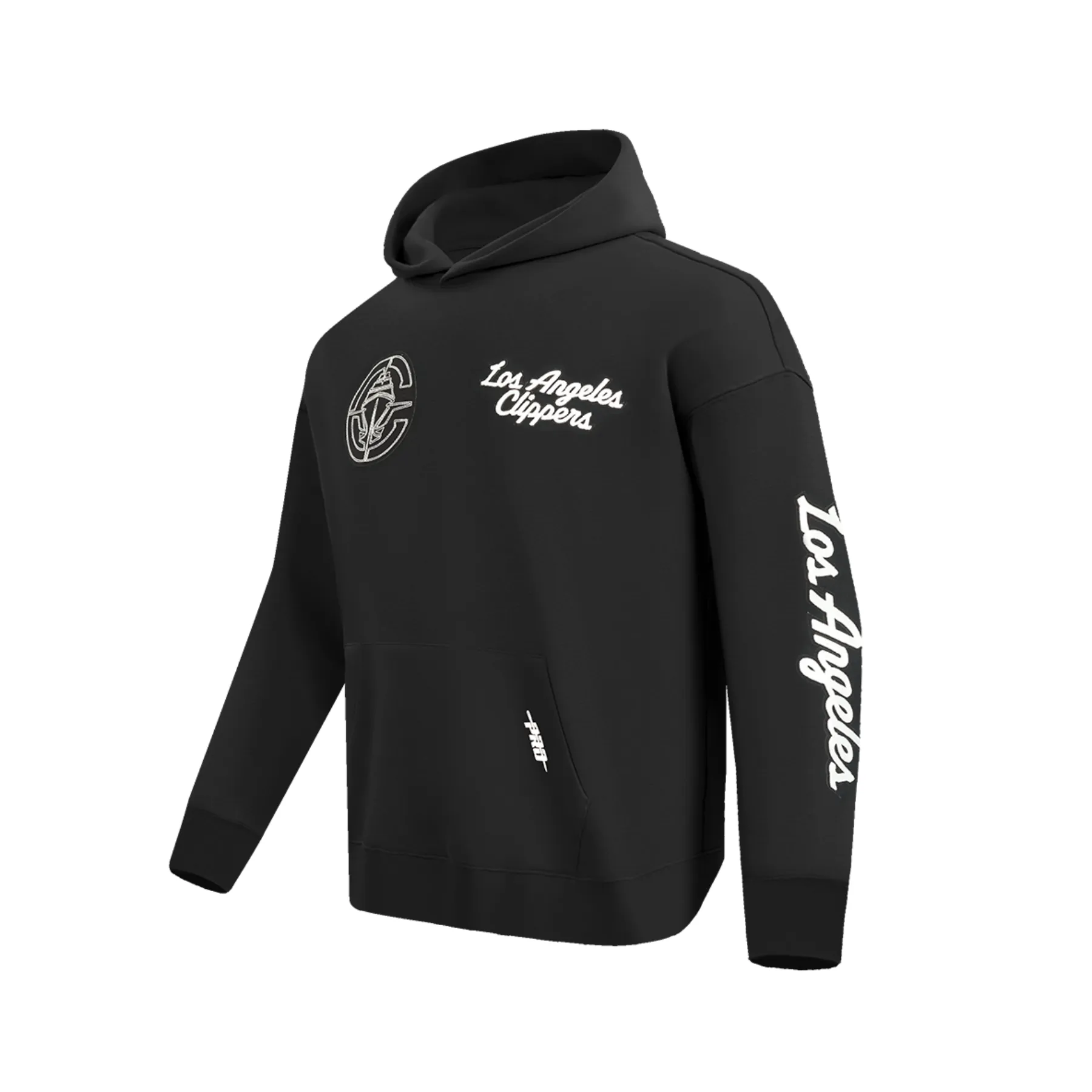 LA Clippers Black Paint the City Pullover Hoodie