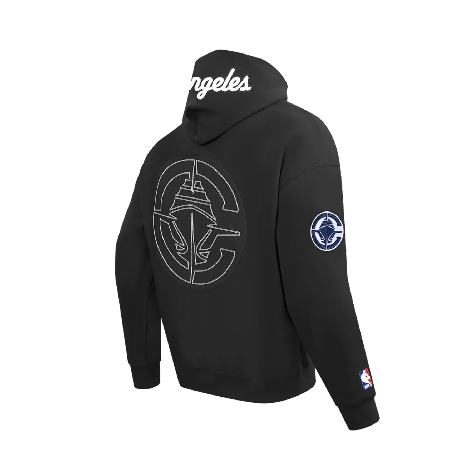 LA Clippers Black Paint the City Pullover Hoodie