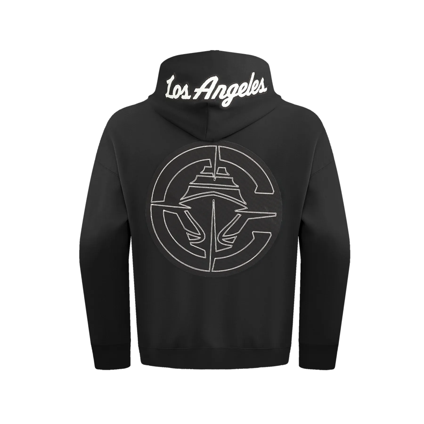 LA Clippers Black Paint the City Pullover Hoodie