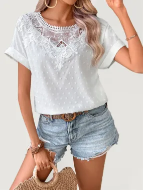 Lace T-Shirt Blouse - The Ultimate Fashion Top Must-Have!