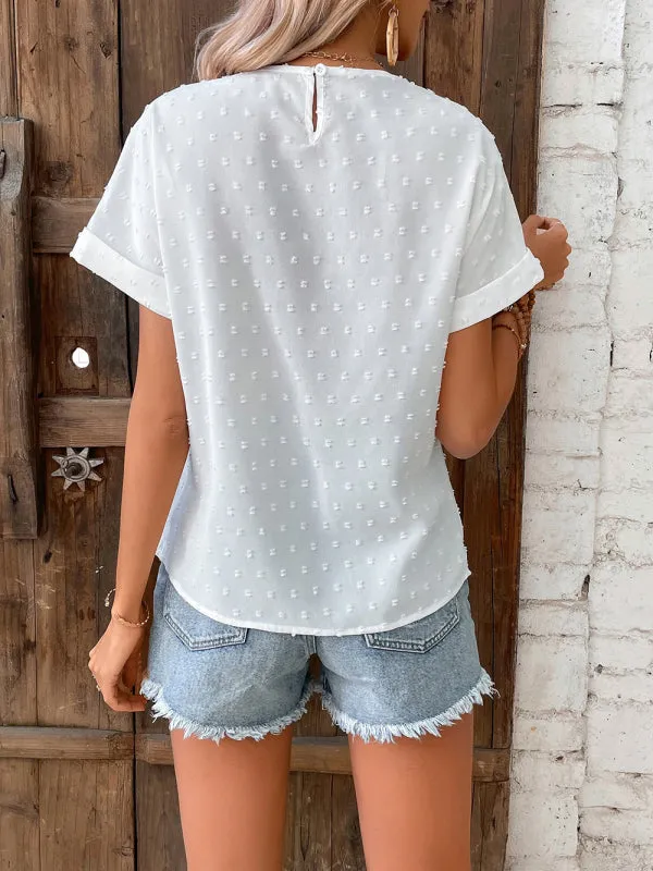 Lace T-Shirt Blouse - The Ultimate Fashion Top Must-Have!