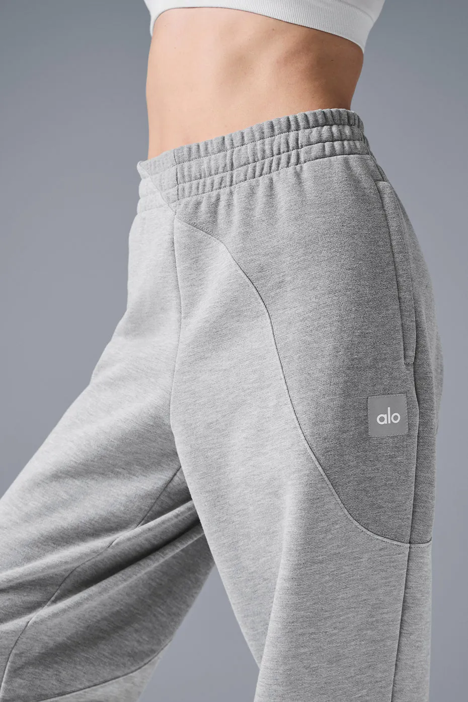 Make Waves Sweatpant - Athletic Heather Grey Tonal