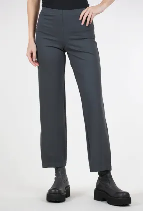 Ponte Side-Slit Pant, Obsidian