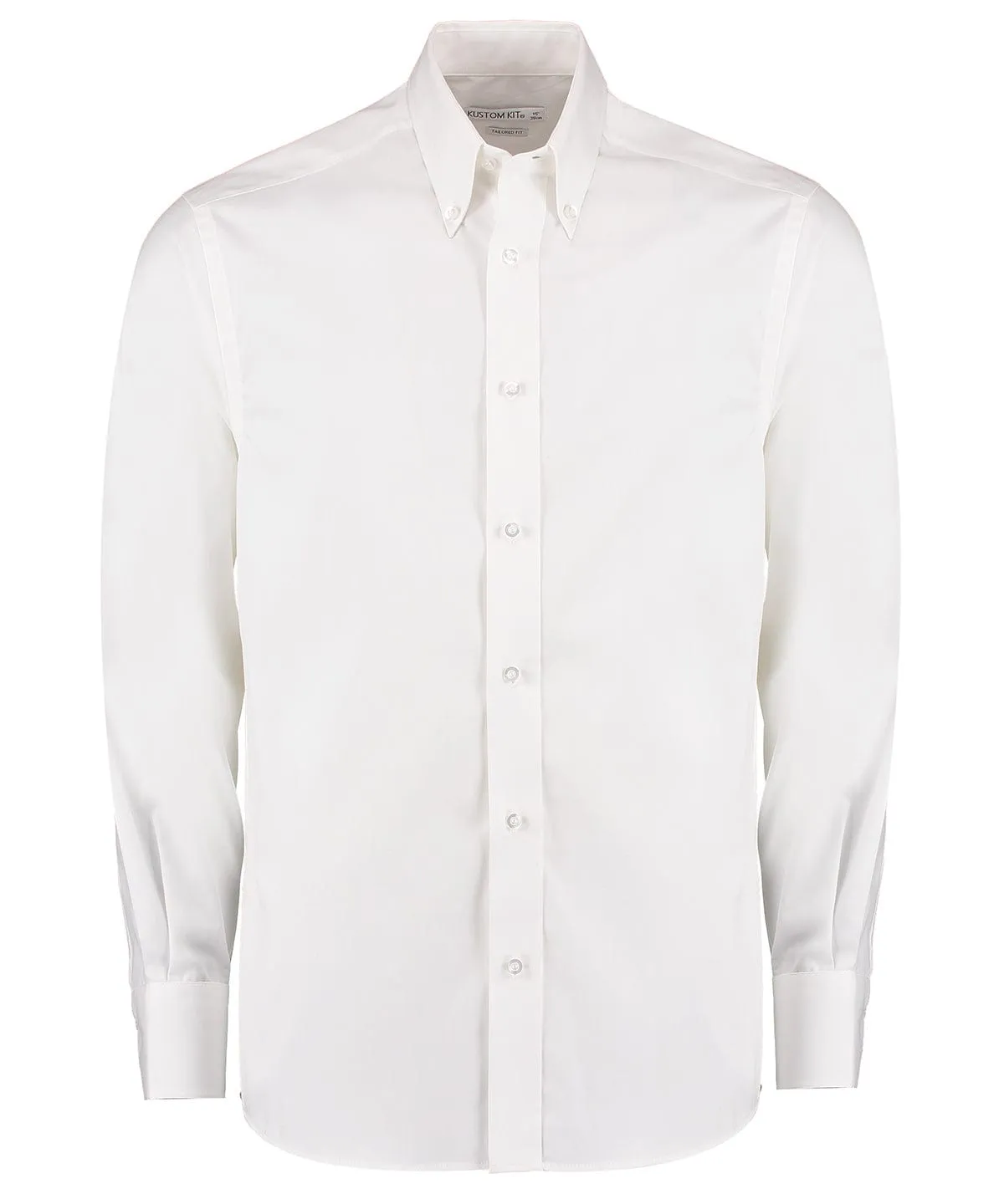 Premium Oxford shirt long-sleeved (tailored fit) | White*