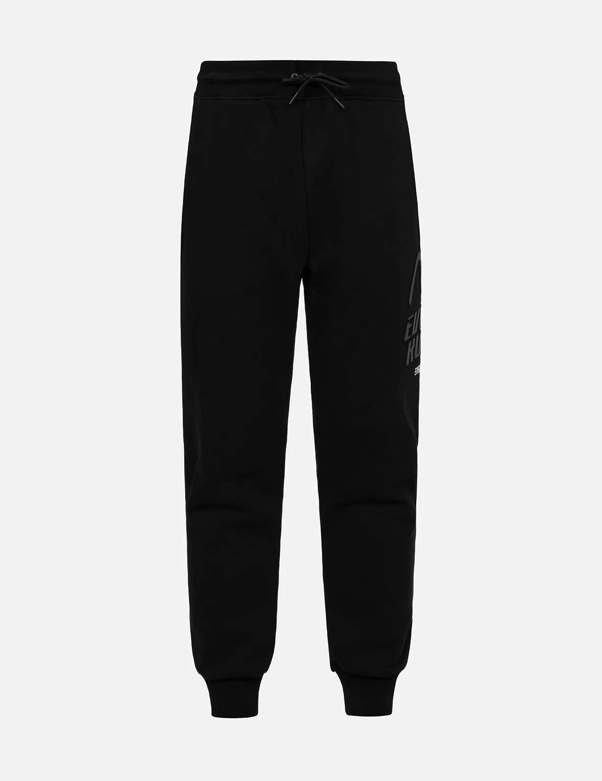 Seagull and Logo Print Regular Fit Sweatpants