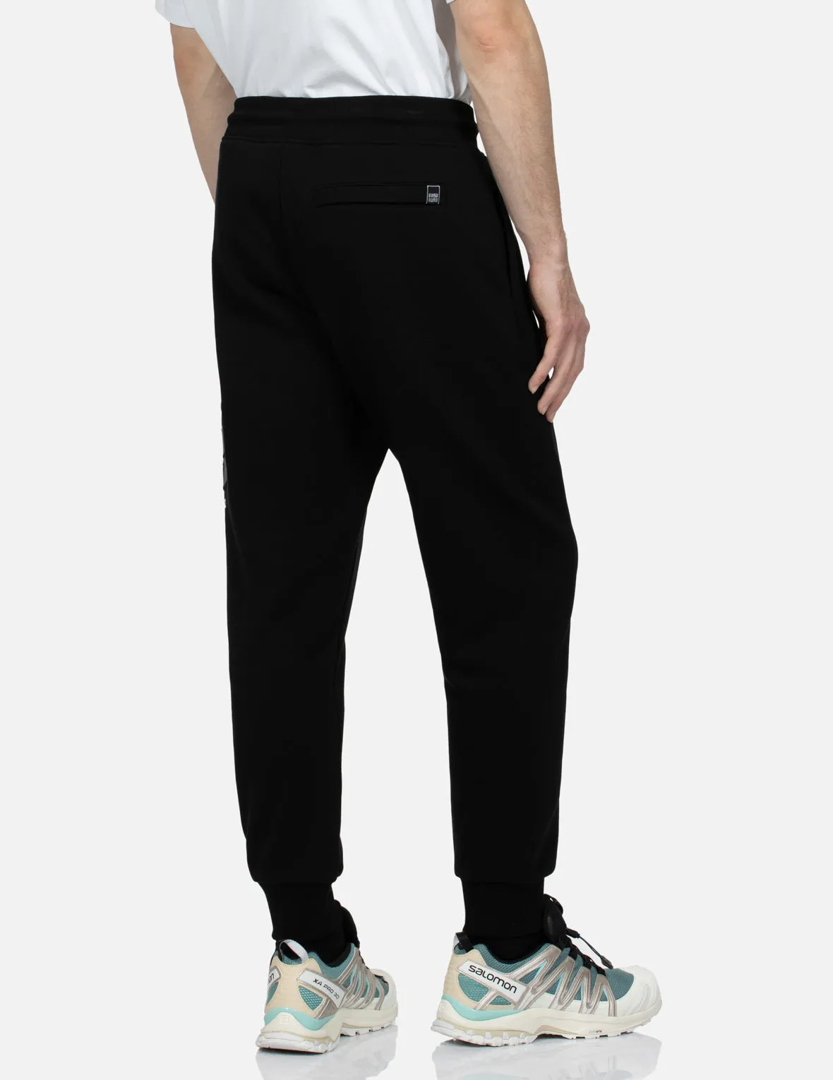 Seagull and Logo Print Regular Fit Sweatpants