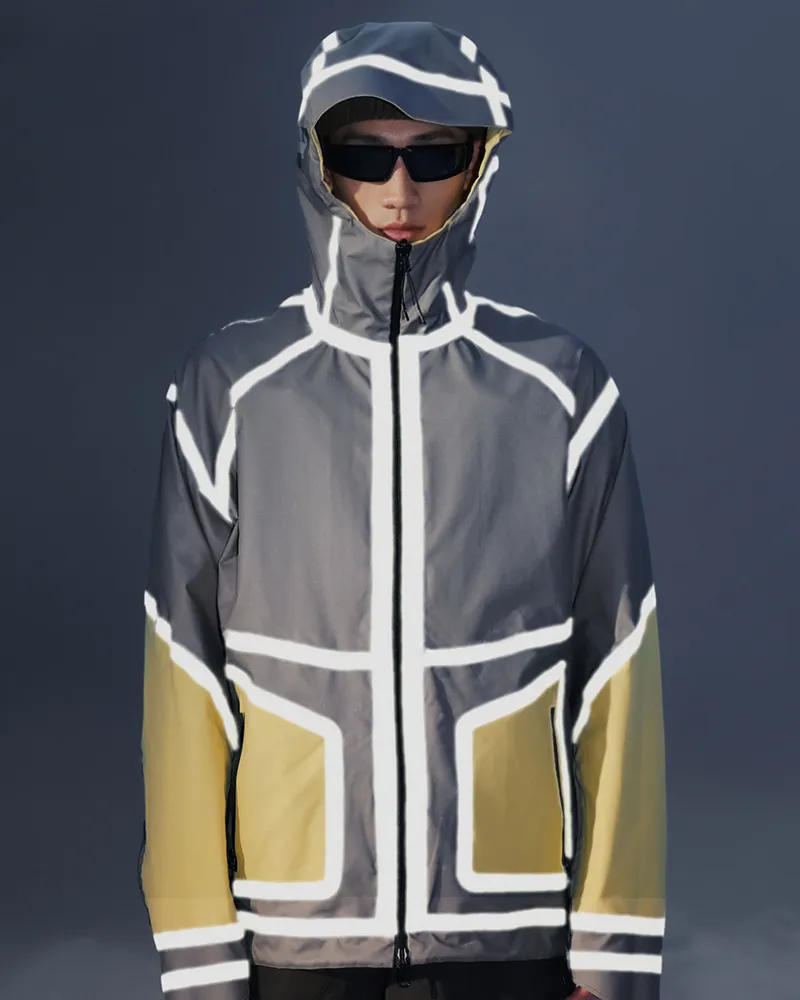 Ski Wear 3L Reversible Reflection Unisex Ski Jacket