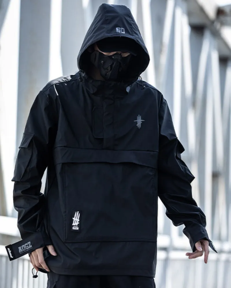 Techwear Functional Half-Zip Pullover Jacket