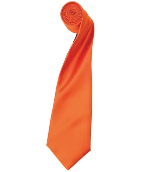 Terracotta - 'Colours' satin tie