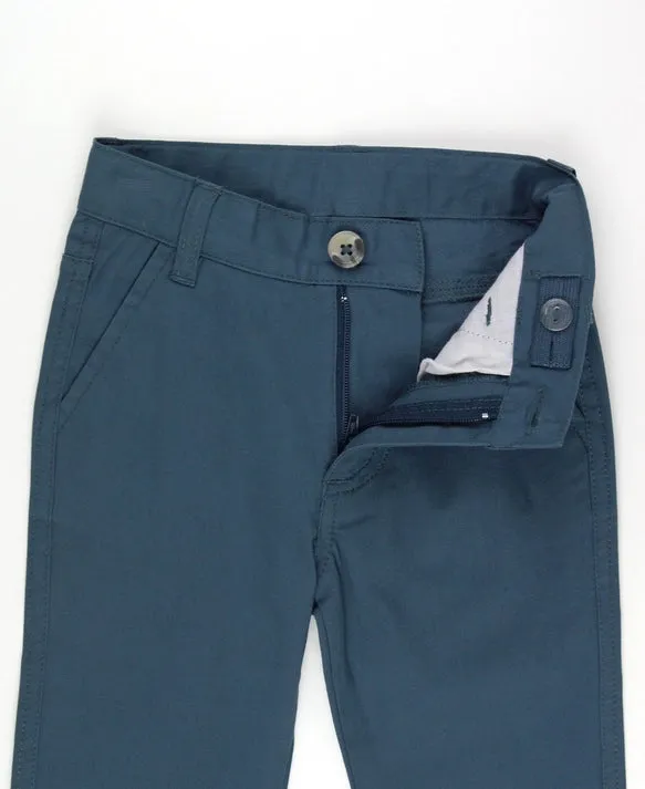 Vintage Indigo Stretch Chino Pants