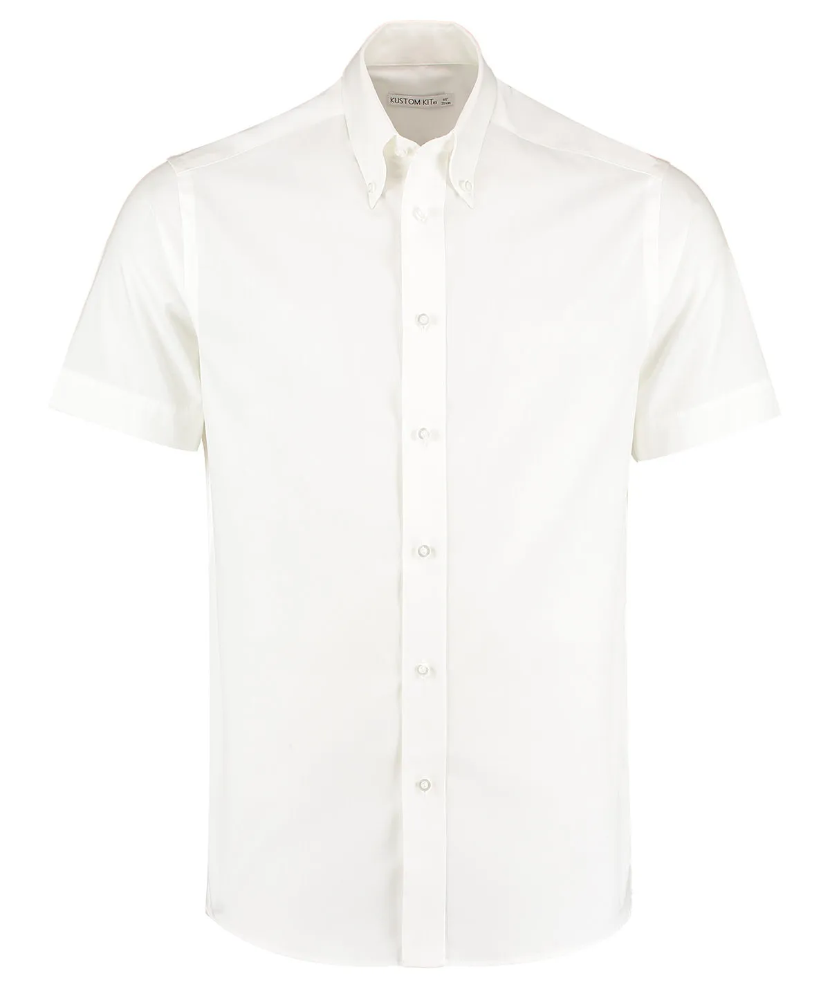 White* - Premium Oxford shirt short-sleeved (tailored fit)