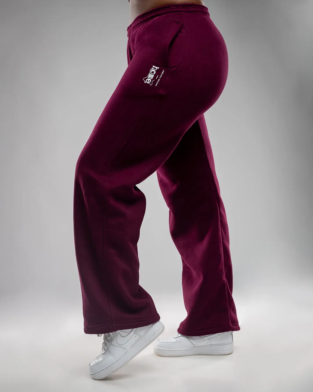 Womens Cosy Pants - Claret